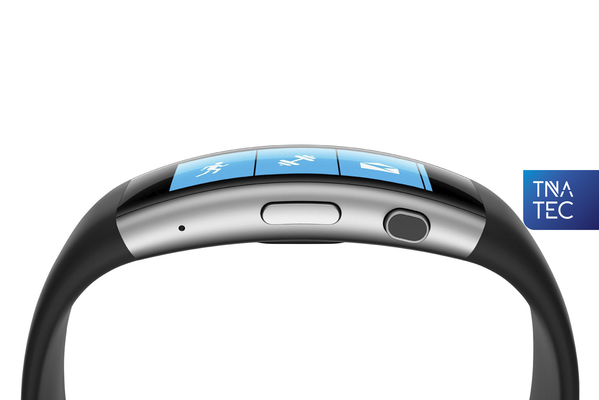 El brazalete de Microsoft monitorea la velocidad, la frecuencia cardiaca y la temperatura de los usuarios.